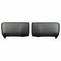 Ecoological DU1002 Matte Black Bumper Overlay without Sensor for 2014-2021 Toyota Tundra ECO-DU1002